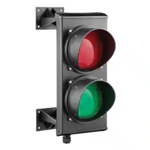 Forgalomirányító lámpa piros/zöld 230V