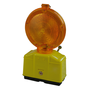 LED építkezési lámpa, sárga figyelmeztető lámpa